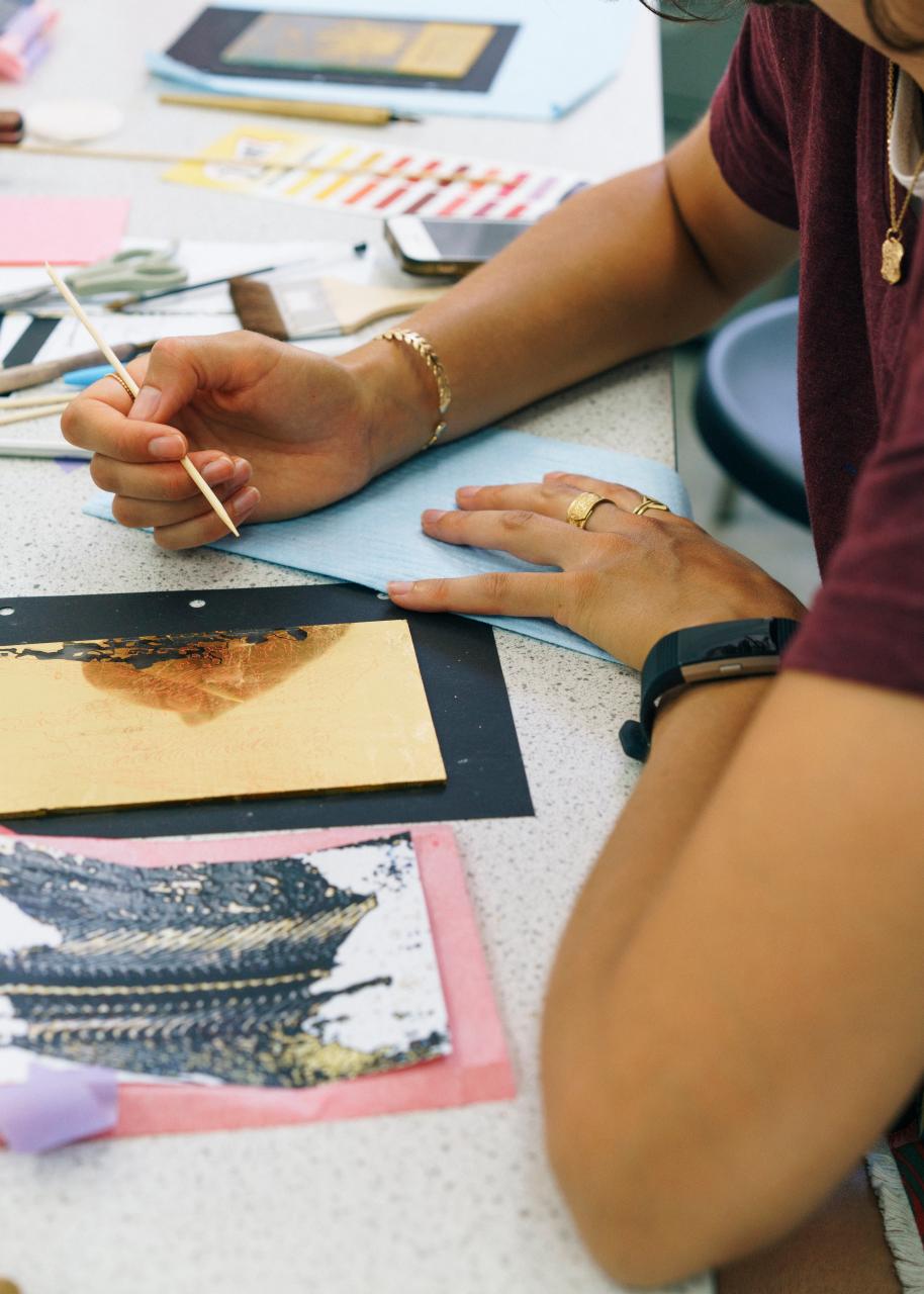 Summer School 2019 London Gilding Marco Kesseler©Michelangelo Foundation