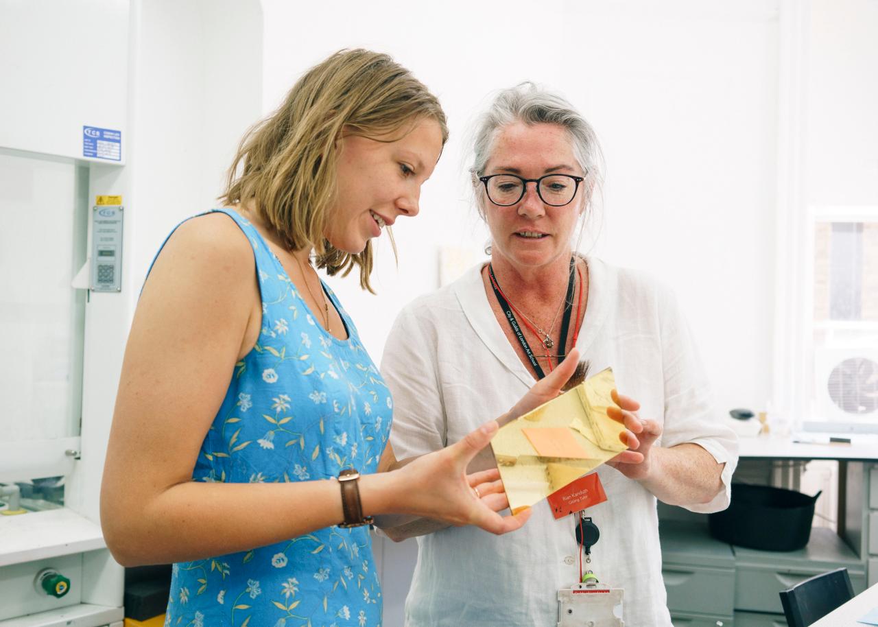 Summer School 2019 London Gilding Marco Kesseler©Michelangelo Foundation