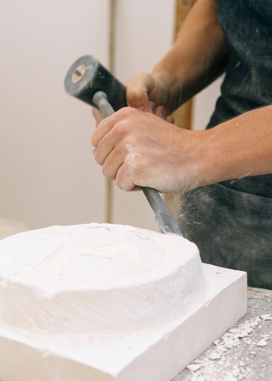 Summer School 2019 London Stone Carving Marco Kesseler©Michelangelo Foundation